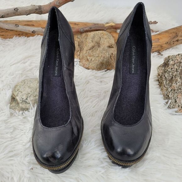 Calvin klein black gabby stilettos platform - Picture 11 of 13